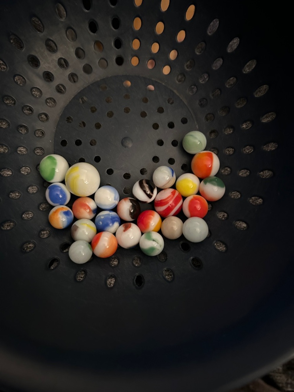 Colorful Glass Marbles Collection